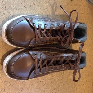 Sonoma Brown suede/leather boots casual 9.5